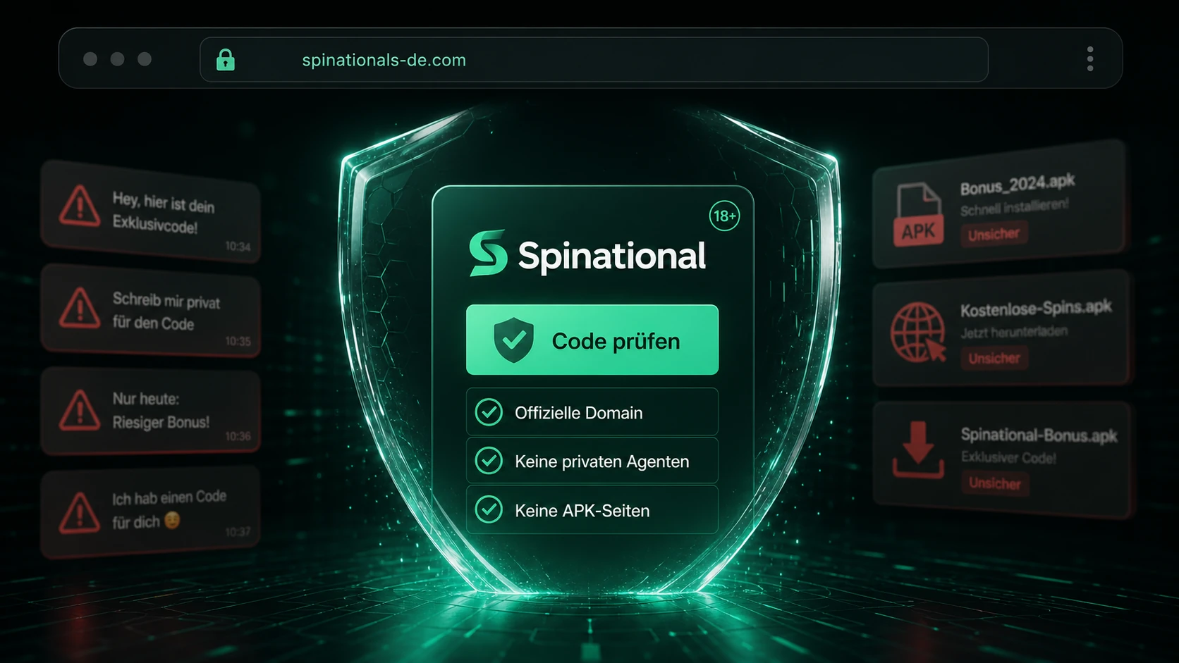 Fake Codes und unseriöse Bonusseiten vermeiden